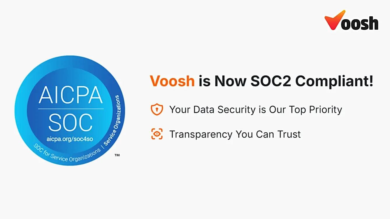 Voosh Achieves SOC2 Compliance, Enhancing Data Security for Clients Nationwide