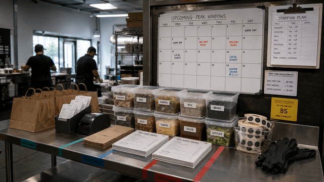 How to Prepare Your Restaurant for Peak Delivery Demand