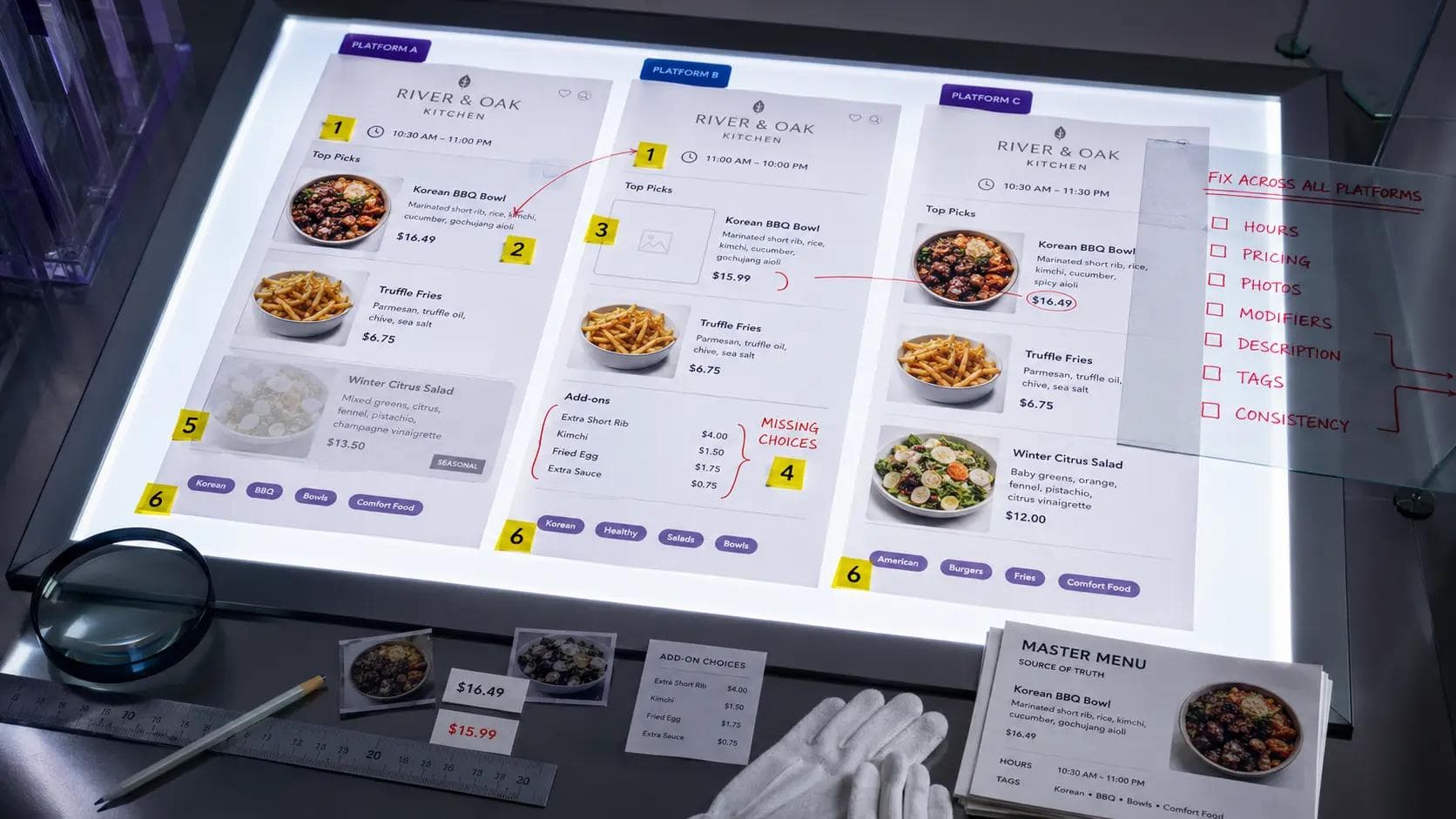 Delivery App Listing Audit