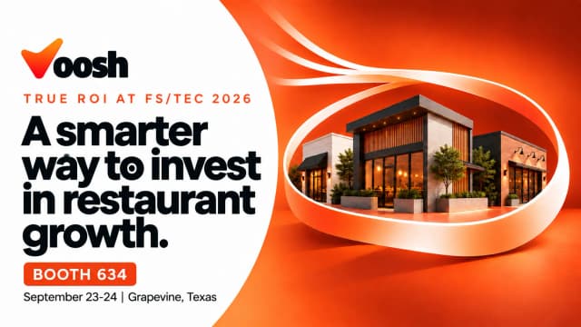 Voosh Debuts True ROI at FS/TEC 2026 to Help Restaurants Get More From Delivery Marketing